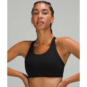 Lululemon Energy Bra High Support Adjustable in Black, Size 34D